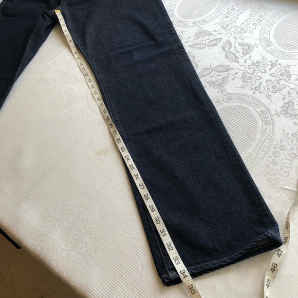 AG Adriano Goldschmied GRADUATE Tailored-Leg Dark Blue Jeans Men’s Size 36R - Picture 9 of 16